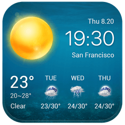 Local Weather Widget&alerts icon