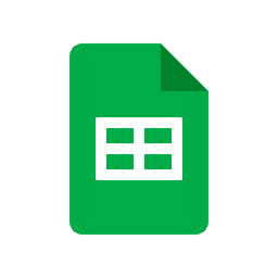 Google Sheets icon