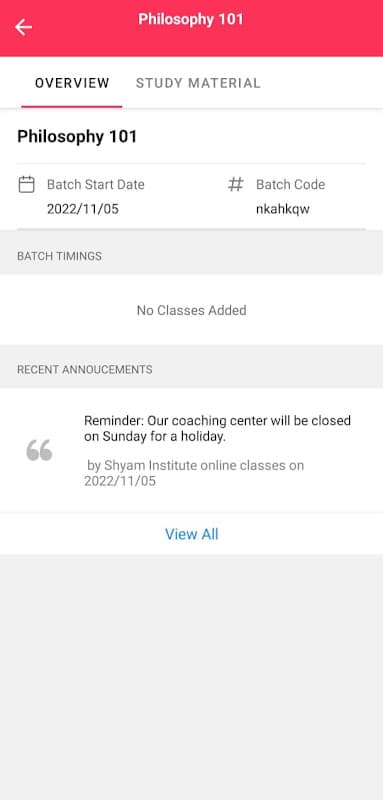 Shyam Institute Online Classes screenshot 1
