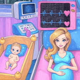 NewBorn Twins Caring icon