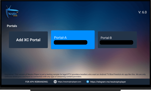 Neutro IPTV Player screenshot 6