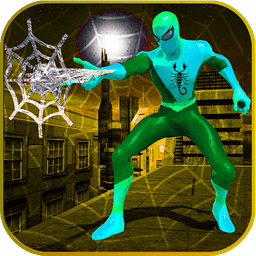 Amazing Frog Flying Spide Hero icon