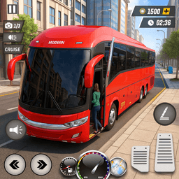 Luxury Bus Coach Driving Game icon