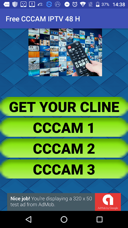 Best IPTV list and CCCAM line 48h screenshot 5