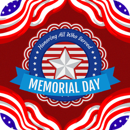 Memorial Day Greeting Wishes icon