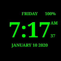 Digital Clock Live Wallpaper-7 icon