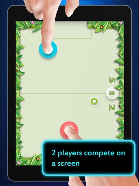 Air Hockey Neon Perfect Light screenshot 4