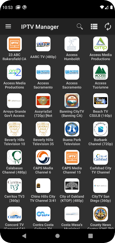 IPTV Manager(Player) screenshot 1