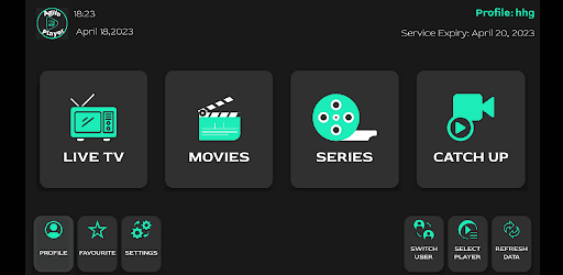 IPTV AGILE PLAYER m3u screenshot 4