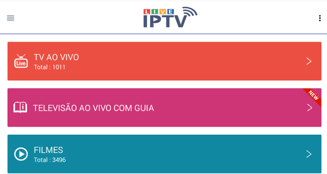 LIVE IPTV BR - CELULAR screenshot 6