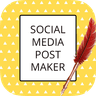 Post Maker - Graphics Design For Social Media Post icon