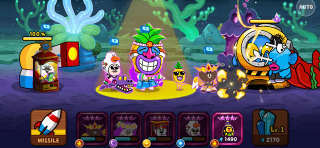 LINE Rangers: Brown-Cony Wars! screenshot 1