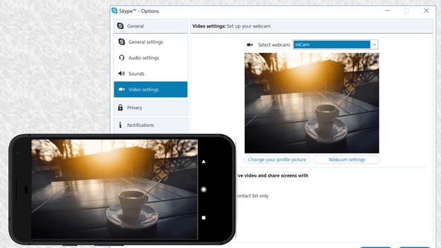 Iriun 4K Webcam for PC and Mac screenshot 1