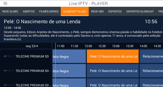 LIVE IPTV BR - CELULAR screenshot 3