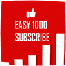 EASY 1000 SUBSCRIBE simgesi