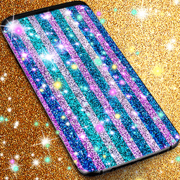 Glitter live wallpaper icon