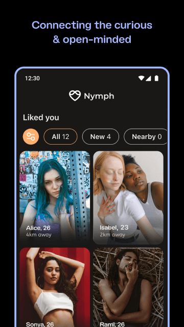 Nymph: Open-Minded Dating App screenshot 3
