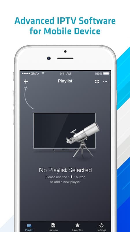 Smart IPTV Player screenshot 1