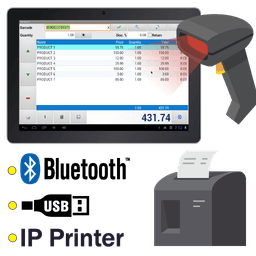 POS-Point of Sale With Barcode icon