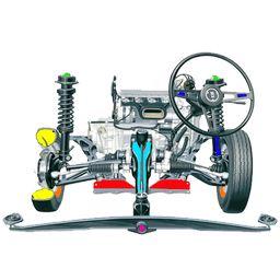 Auto parts. Automotive technologies icon
