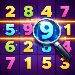 Números Ocultos: Jogo de Matemática icon