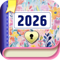 Diary with Lock: Daily Journal icon