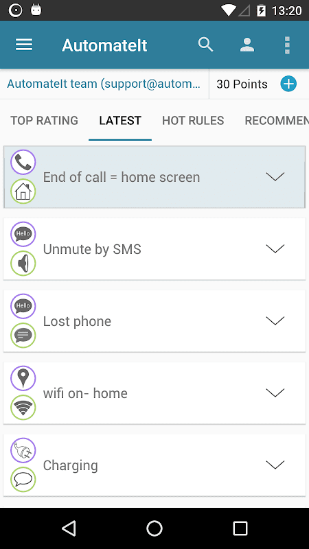 AutomateIt - Automate tasks, save battery and more screenshot 4