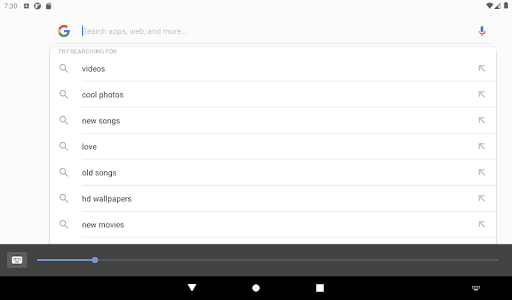 No Keyboard: Hideable keyboard screenshot 1