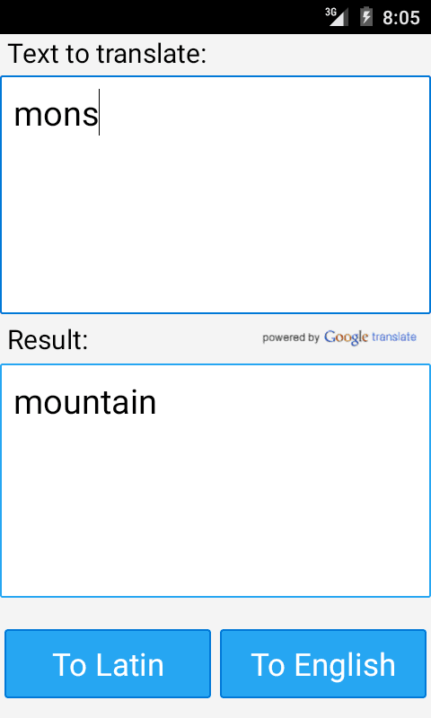 Latin English Translator screenshot 3