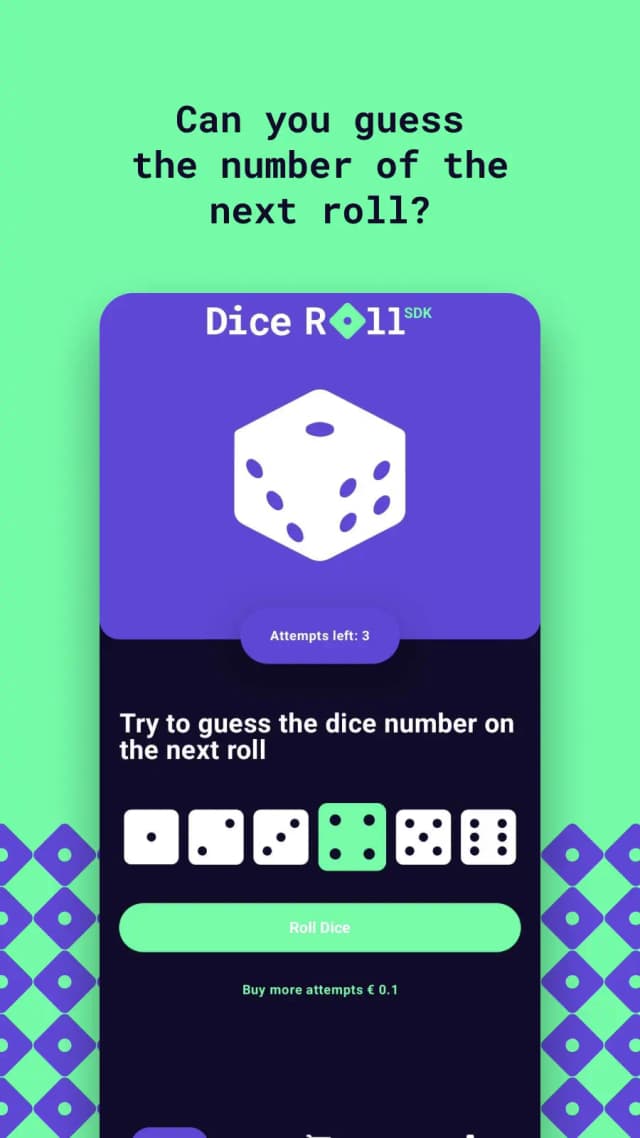 Aptoide Diceroll SDK screenshot 1