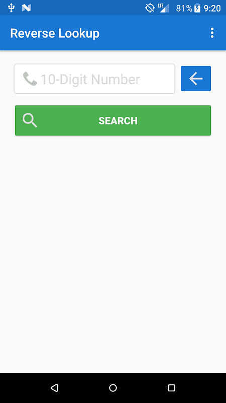 Reverse Lookup screenshot 1