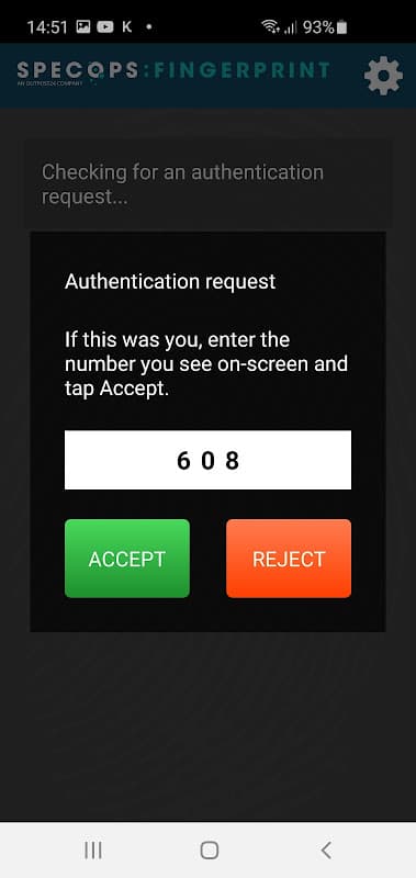 Specops Fingerprint screenshot 6