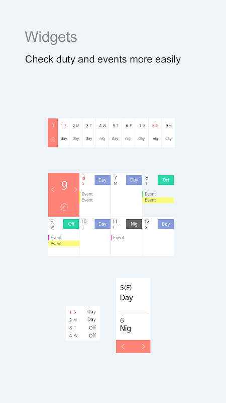 MYDUTY - Nurse Calendar&Alarm screenshot 5