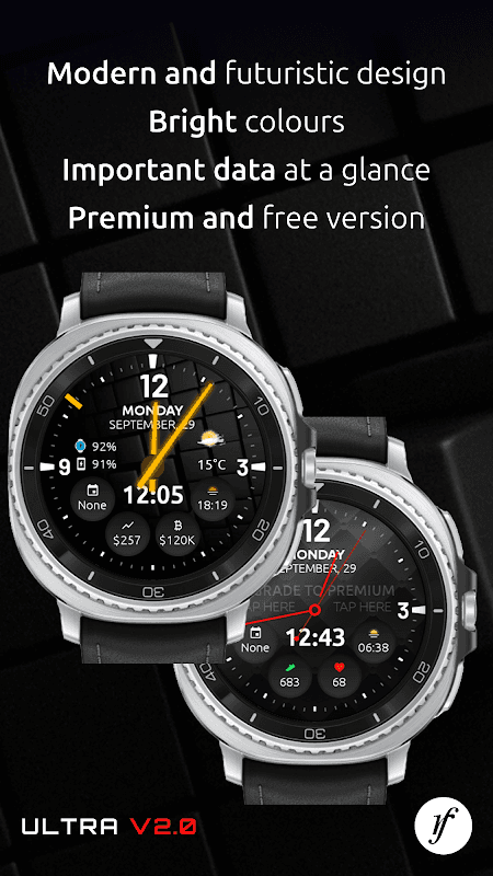 Ultra Watch Face screenshot 2