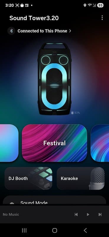 Samsung Sound Tower 2.0 screenshot 1