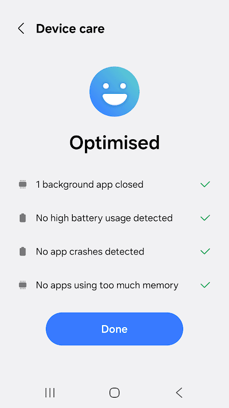 Device Care screenshot 2