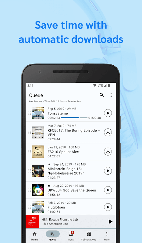 AntennaPod - Podcast Player screenshot 5