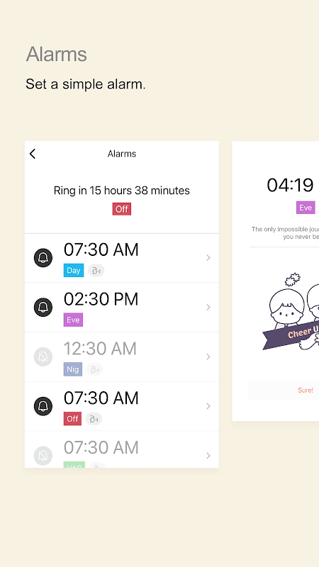 MYDUTY - Nurse Calendar&Alarm screenshot 2