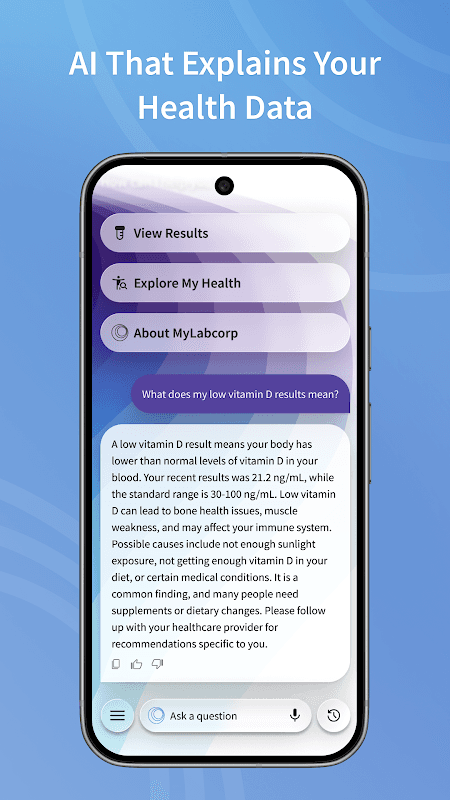 Labcorp | Patient screenshot 2