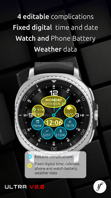 Ultra Watch Face screenshot 3