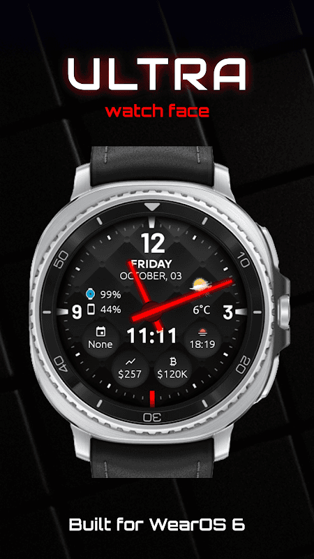 Ultra Watch Face screenshot 1