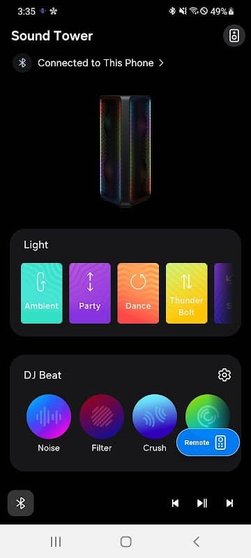 Samsung Sound Tower 2.0 screenshot 4