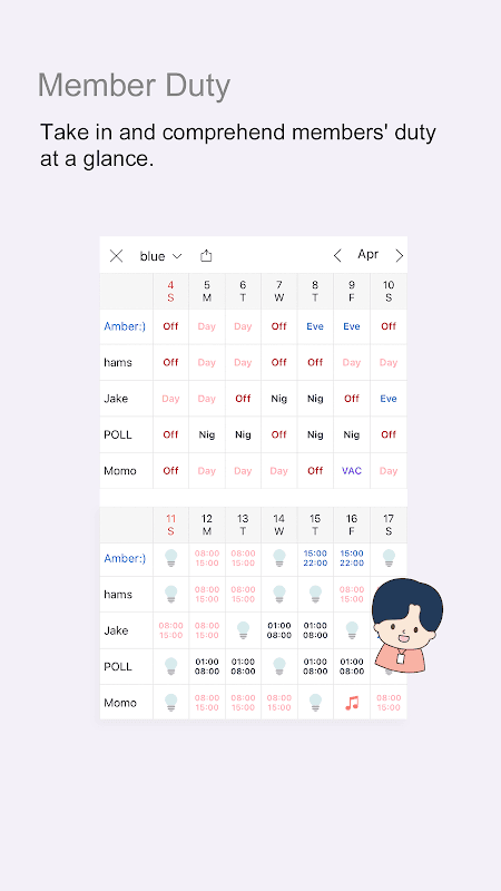 MYDUTY - Nurse Calendar&Alarm screenshot 4