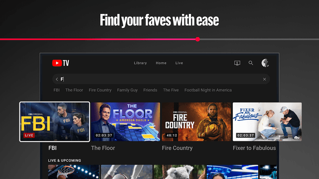 YouTube TV: Live TV & more screenshot 4