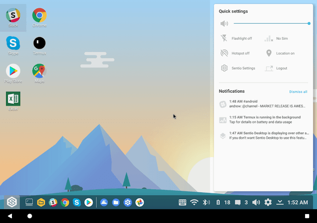 Sentio Desktop screenshot 4