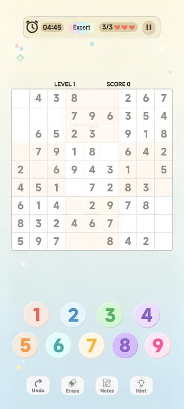 Sudoku screenshot 4