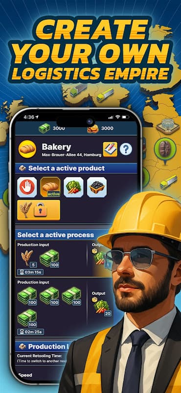Logistics Empire Truck Manager screenshot 3