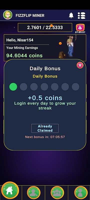 FizzFlip Miner screenshot 4