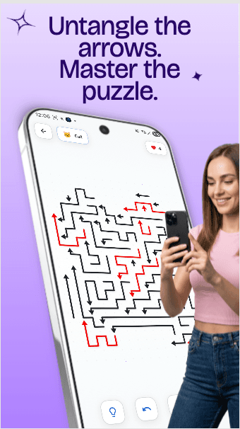 aa arrow puzzle screenshot 1