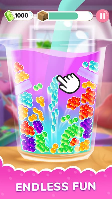Bubble Tea: Sort & Merge screenshot 1